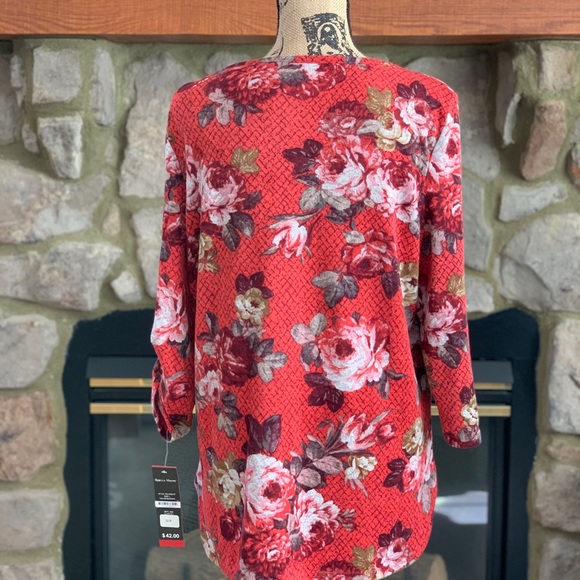 Rebecca Malone L Ladies Top. NWT. - Picture 3 of 8